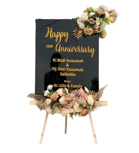 Papan Bunga Akrilik Glagahharum